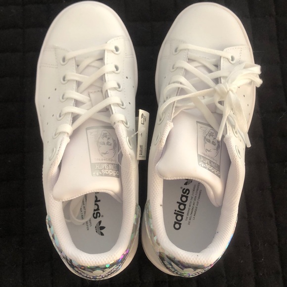 Adidas Kids Stan Smith white sneakers - Picture 3 of 5
